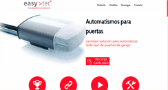Desktop Screenshot of easy-tec.es